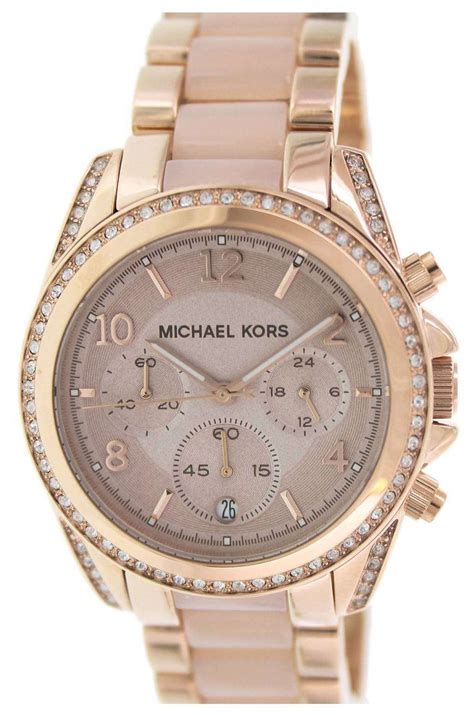 michael kors blair watch blue